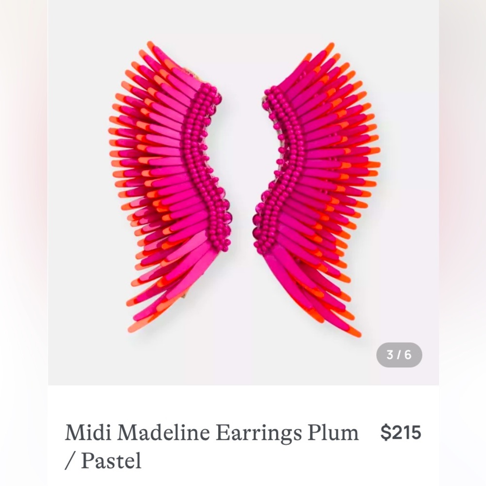 Midi Madeline Mignonne Gavigan hot pink NIB